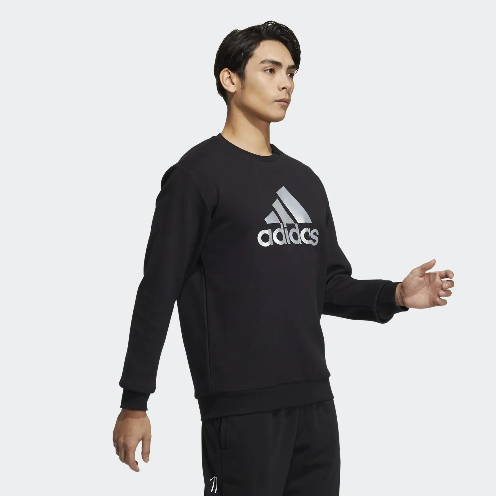 Big Logo Long Sleeve Black фото