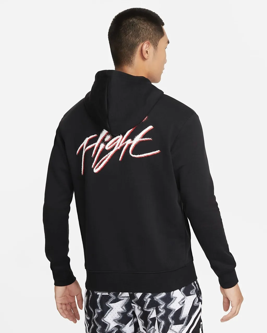 Flight Fleece Hoodie Black фото