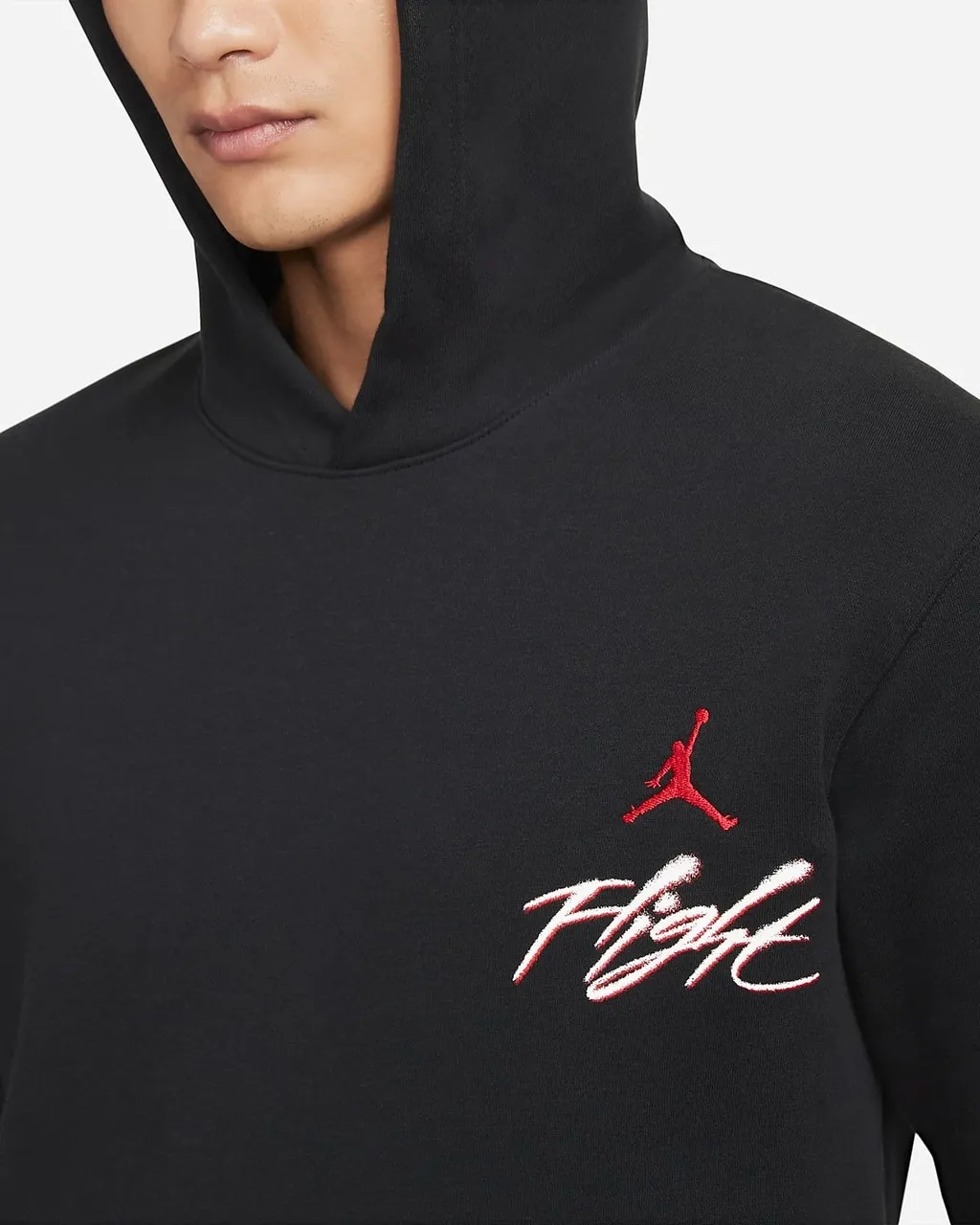 Flight Fleece Hoodie Black фото