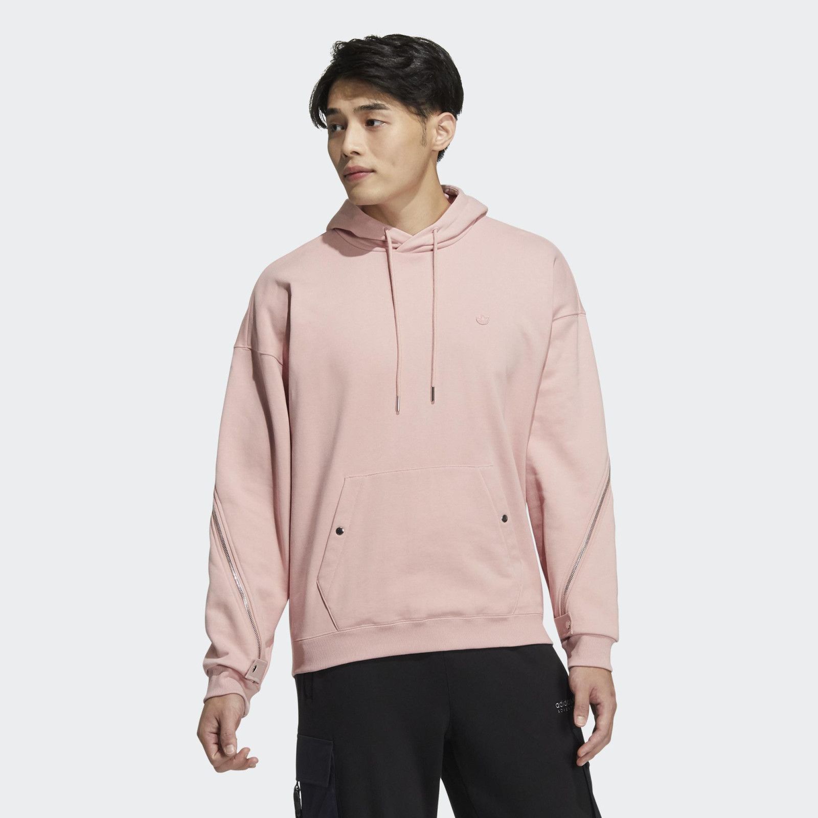 Adicolor Zip Hand Hoodie Pink фото