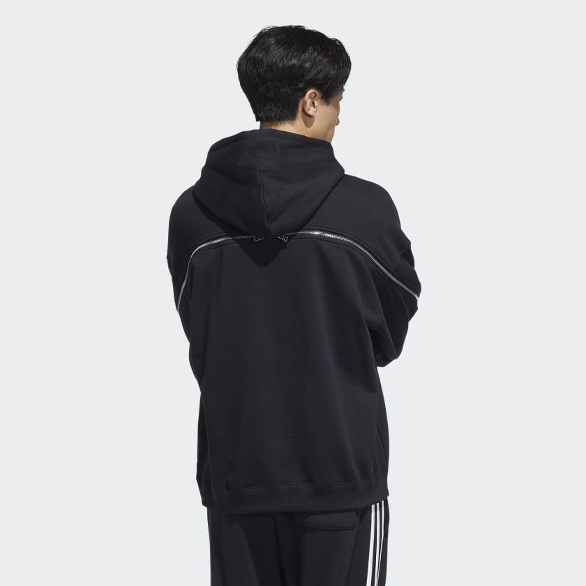 Adicolor Zip Hand Hoodie Black фото