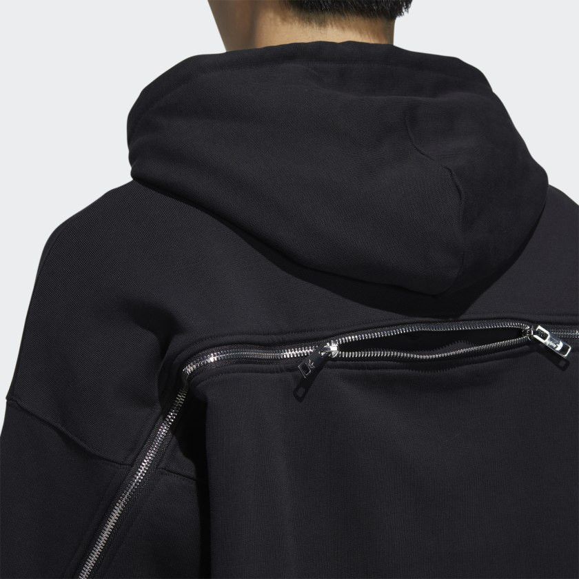Adicolor Zip Hand Hoodie Black фото