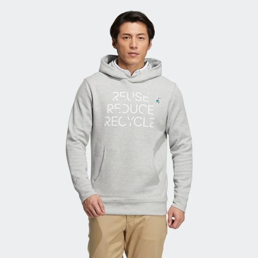 Reuse Reduce Recycle Hoodie Grey