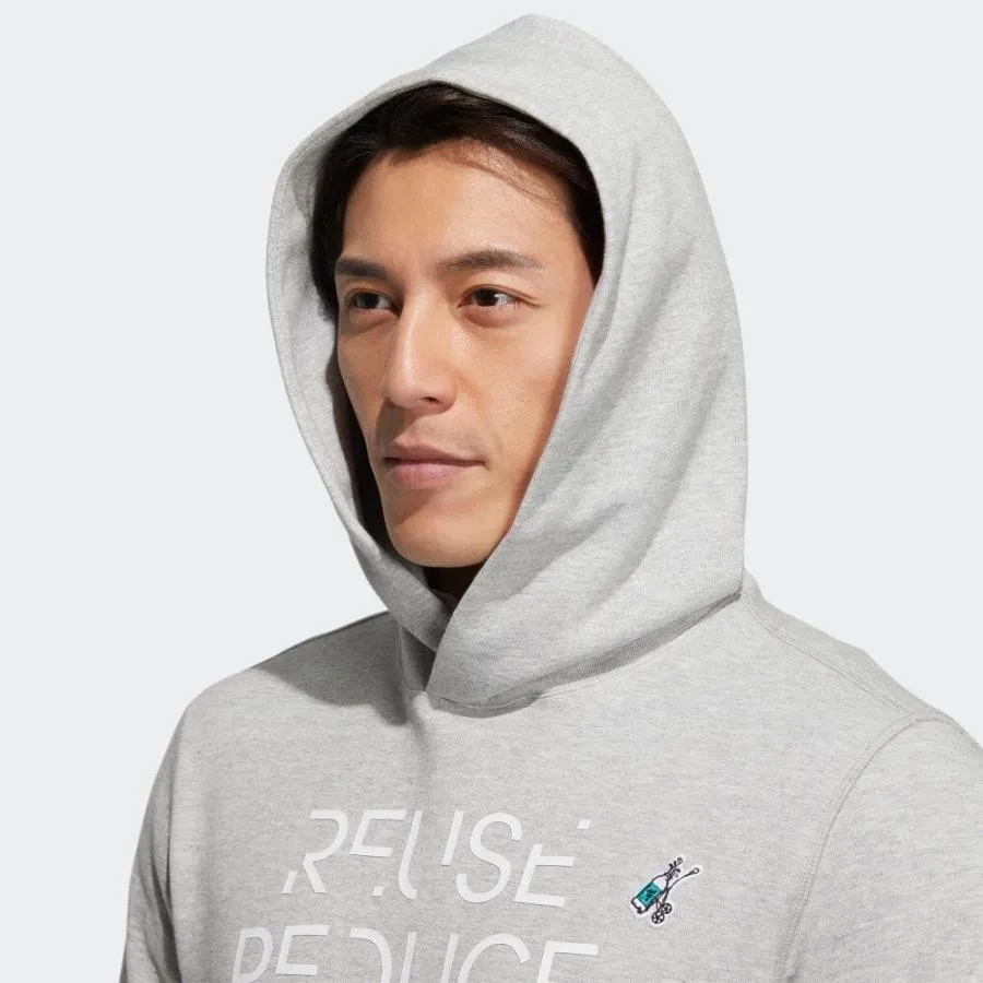 Reuse Reduce Recycle Hoodie Grey фото