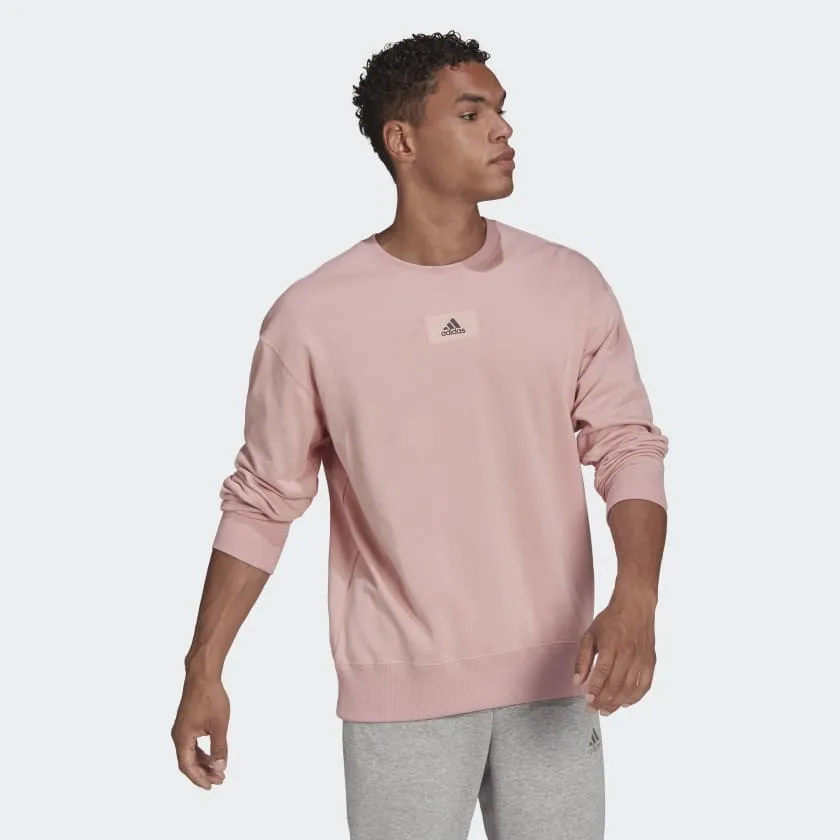 Essential Feelvivid Drop Shoulder Sweatshirt Pink фото