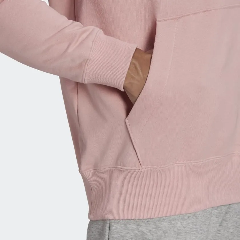 Essential Feelvivid Cotton French Terry Drop Shoulder Hoodie Pink фото