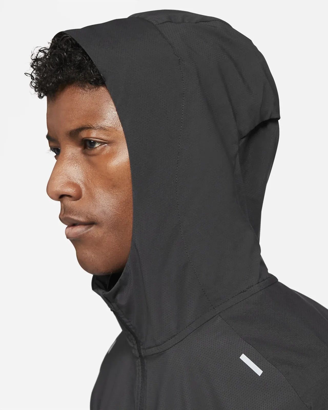 Windrunner Hoodied Running Jacket Black фото