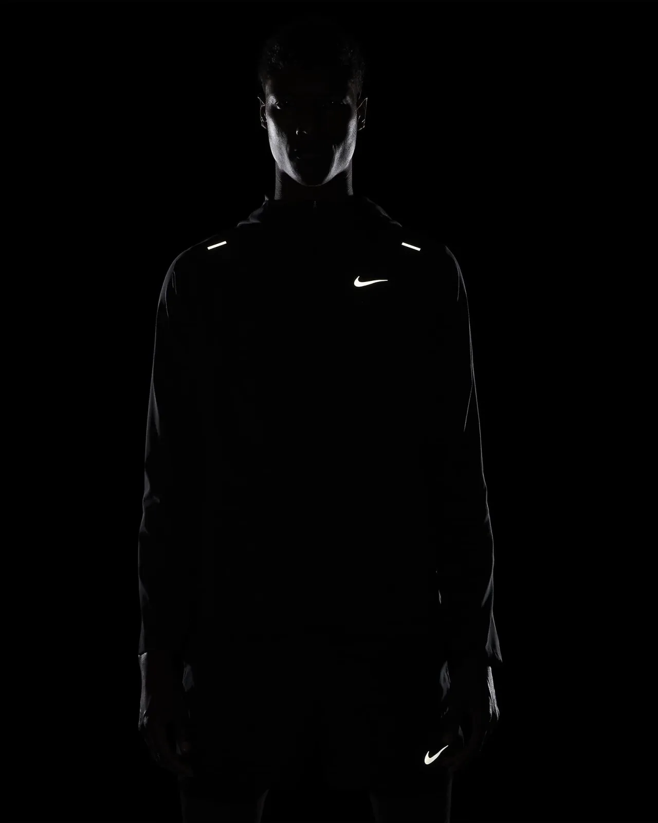 Windrunner Hoodied Running Jacket Black фото