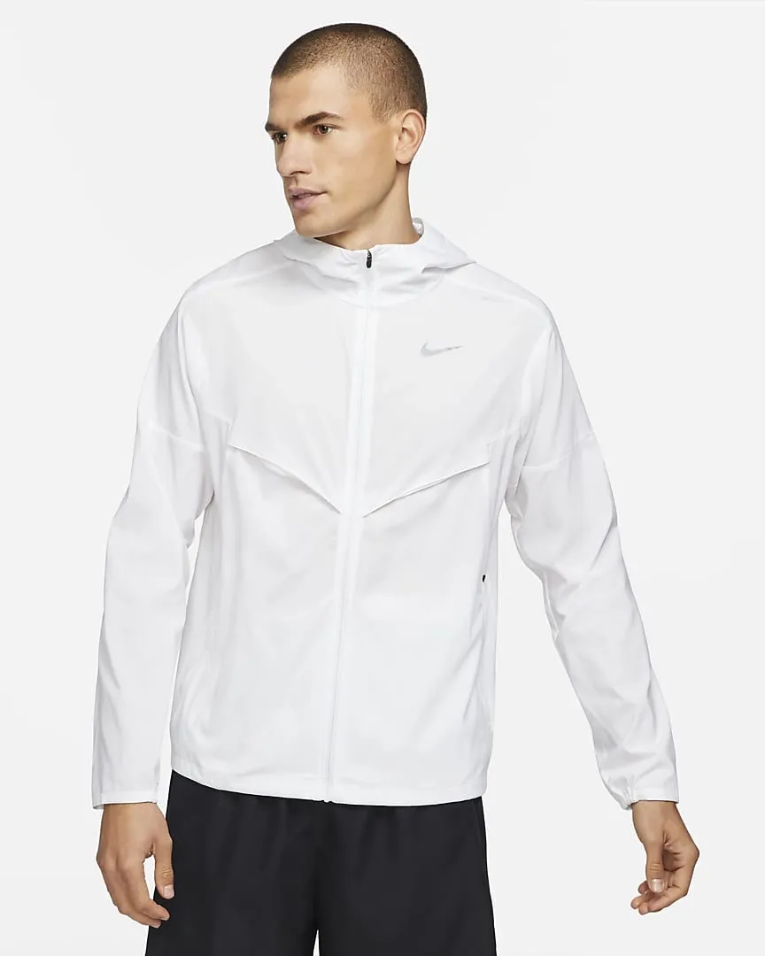 Windrunner Hoodied Running Jacket White