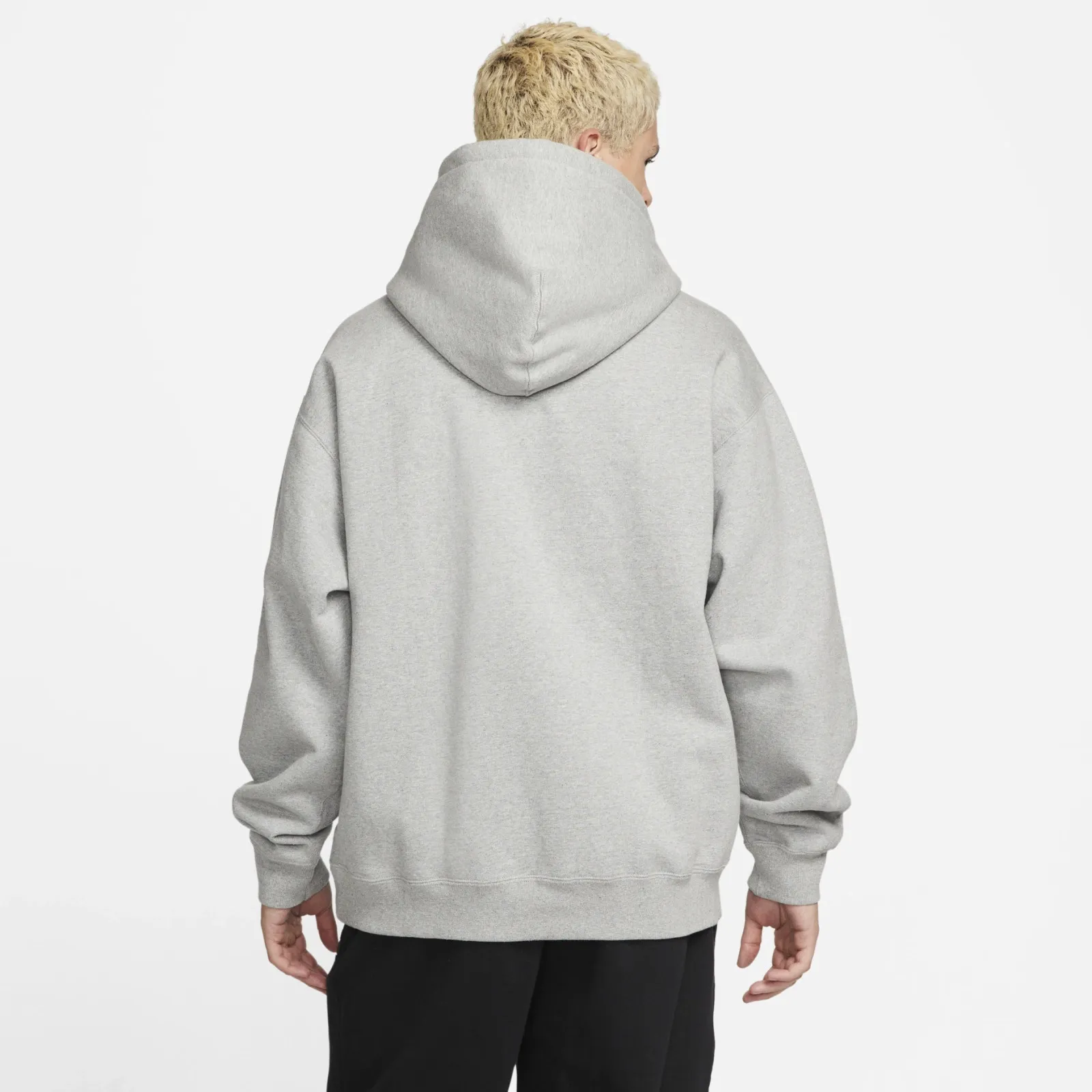 X Stussy Oversize Hoodie Grey фото