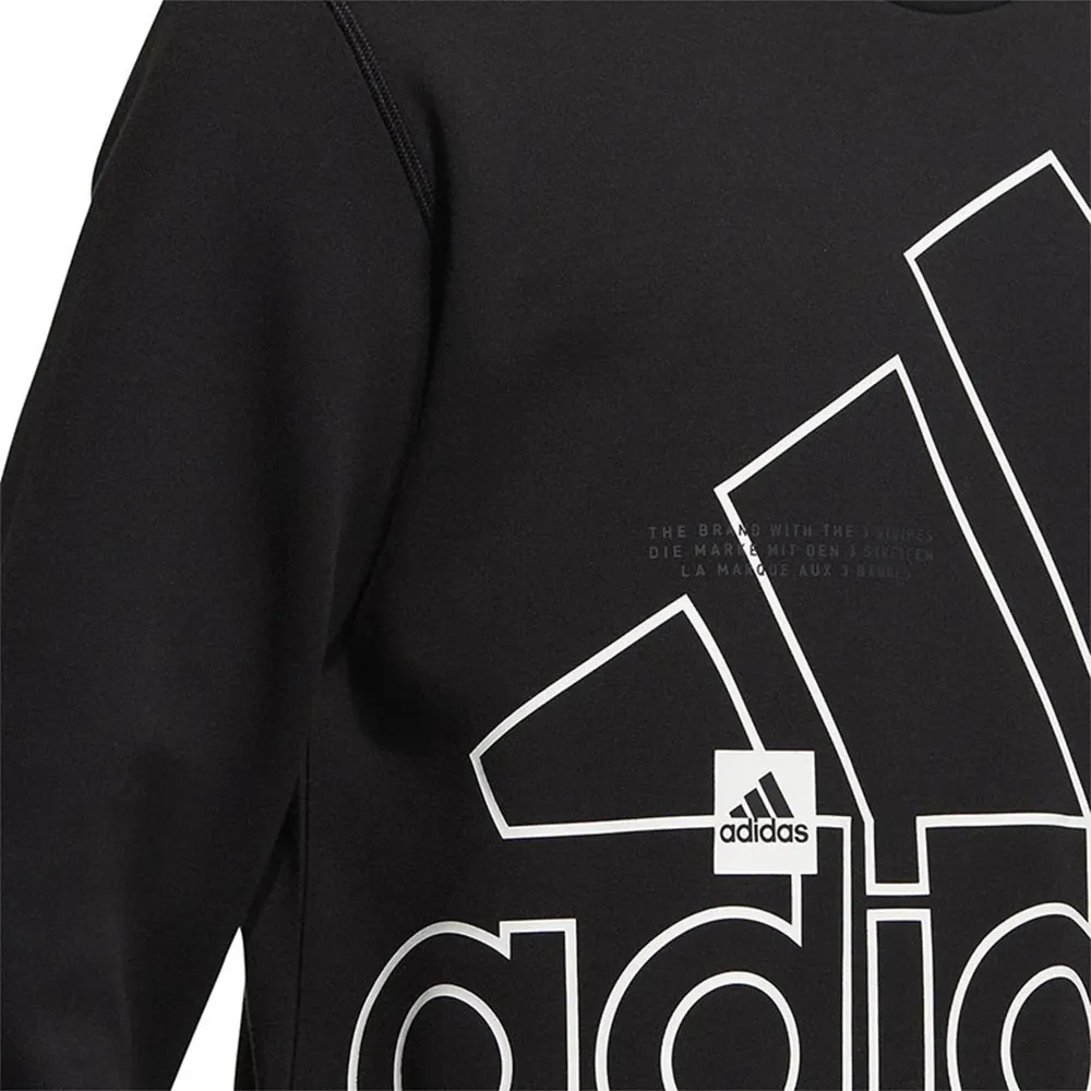 Casual Big Logo Crew Sweatshirt Black фото