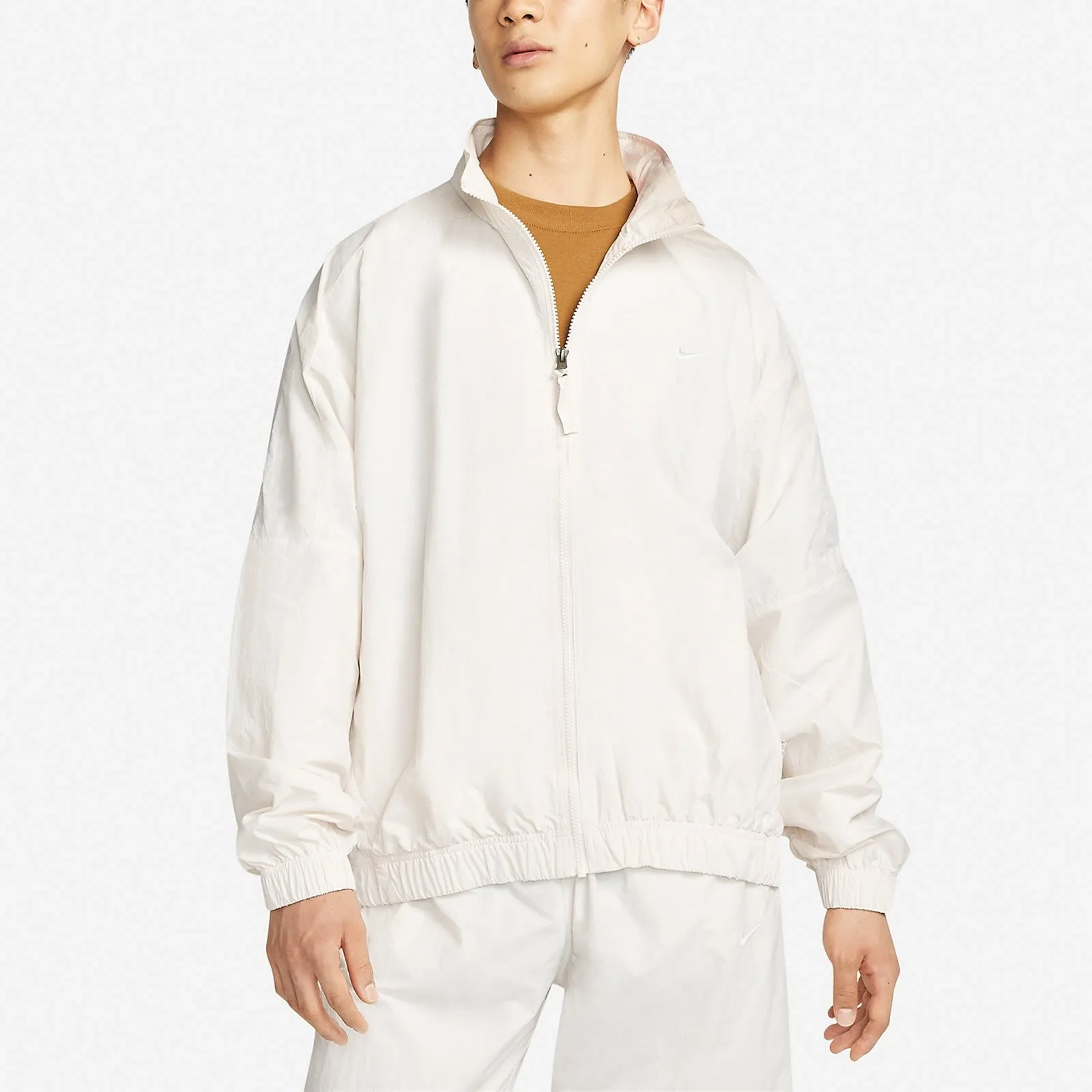 Zip Solo Swoosh Track Jacket White