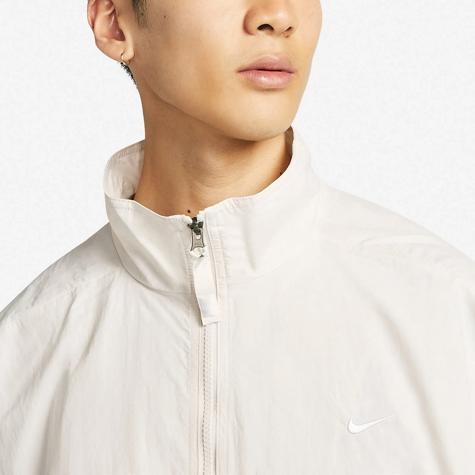 Zip Solo Swoosh Track Jacket White фото