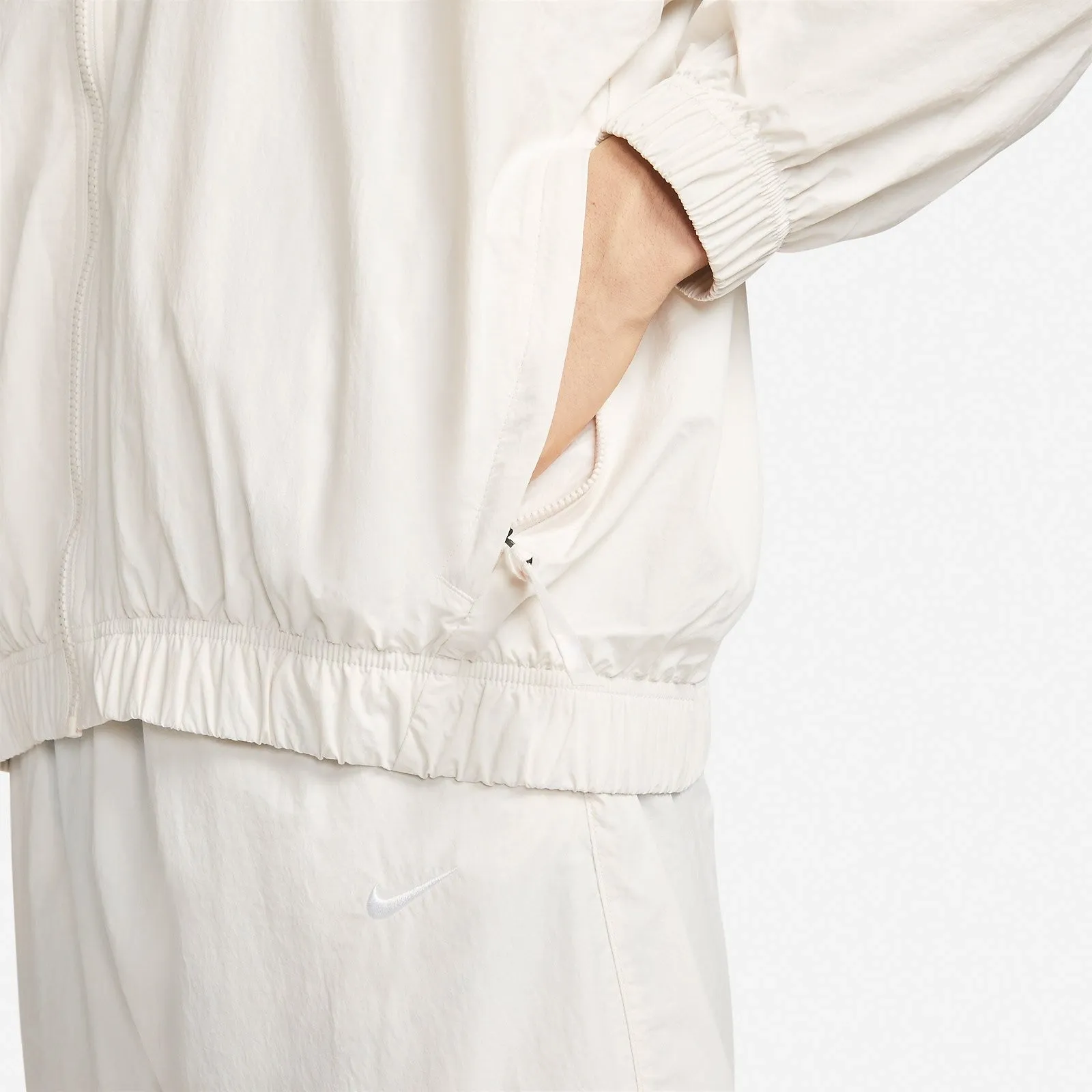 Zip Solo Swoosh Track Jacket White фото