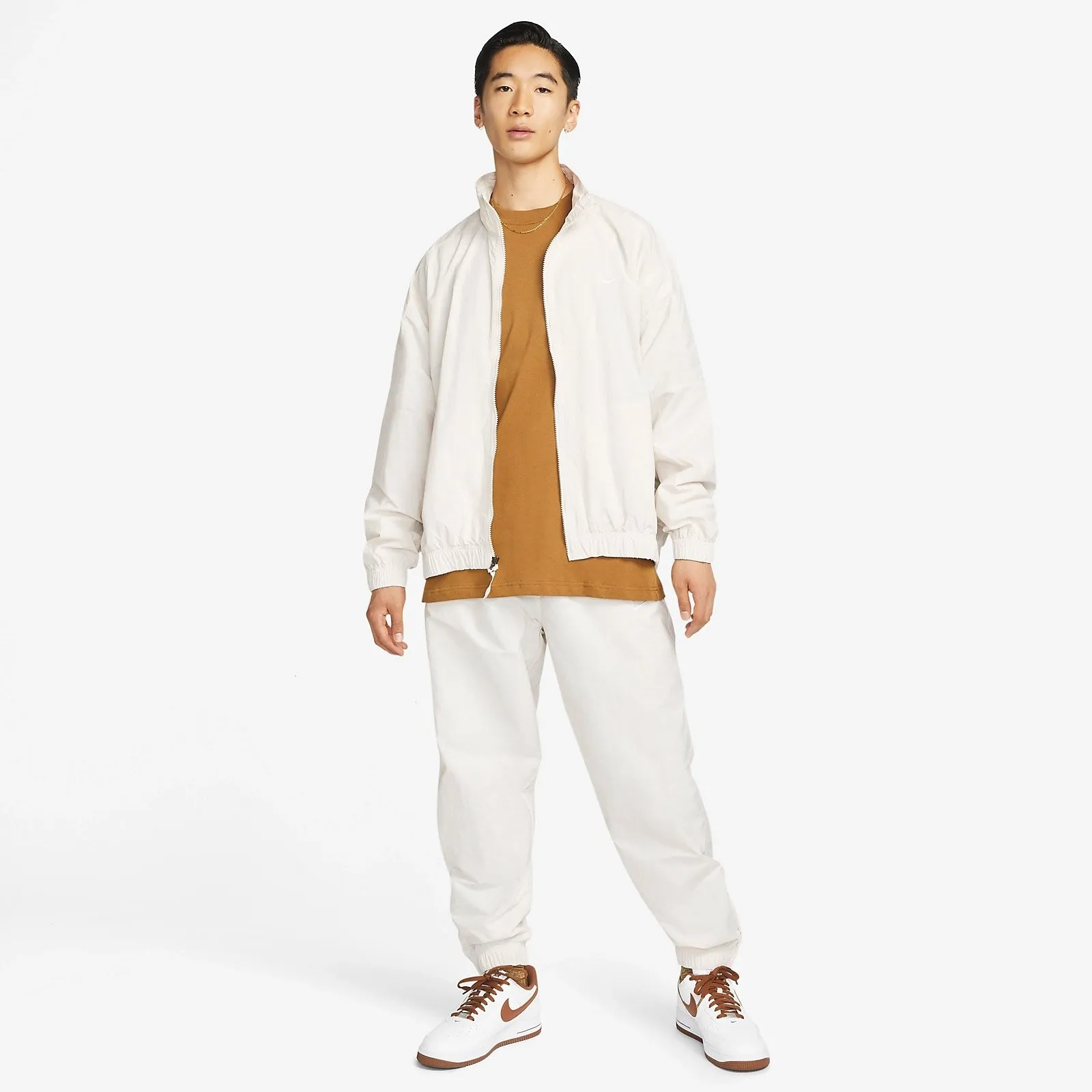 Zip Solo Swoosh Track Jacket White фото