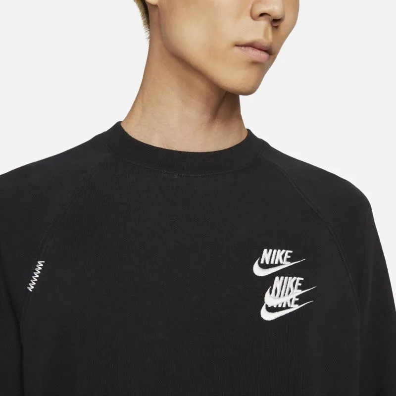 Casual Towns Crew Long Sleeve Tee Black фото