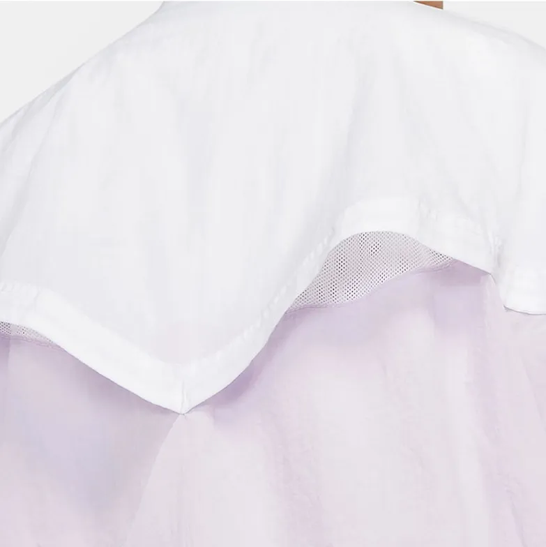 Essential Windrunner Woven Jacket White\Pink фото