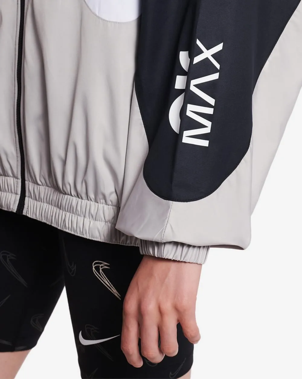 Casual Woven Air Max Jacket Black\White фото
