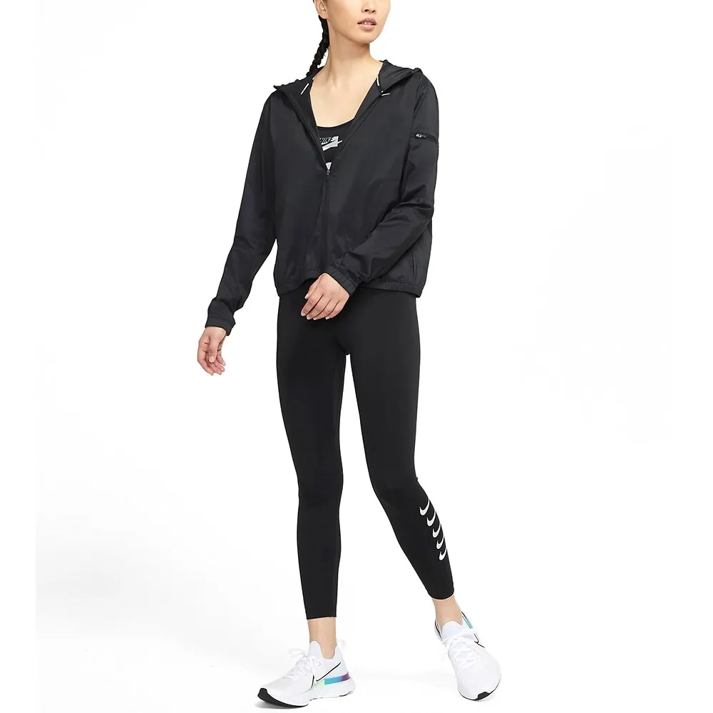 Light Running Hooded Jacket Black фото