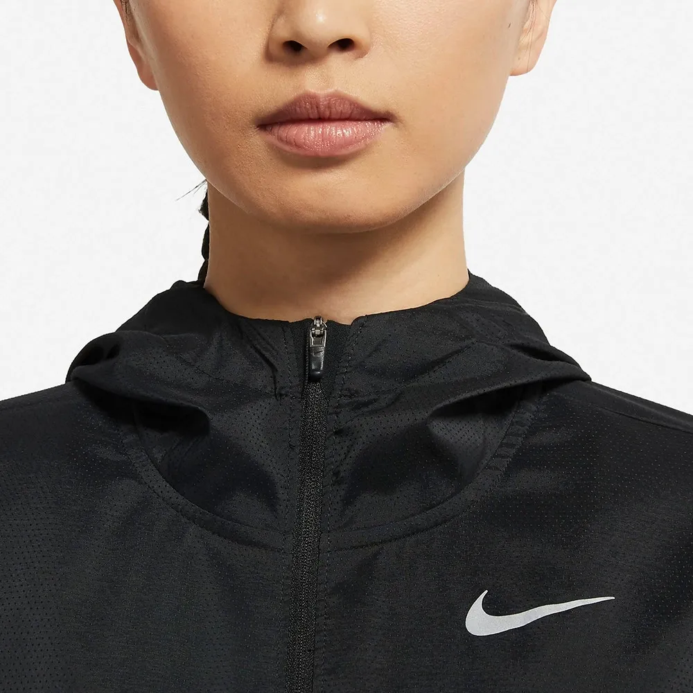 Light Running Hooded Jacket Black фото