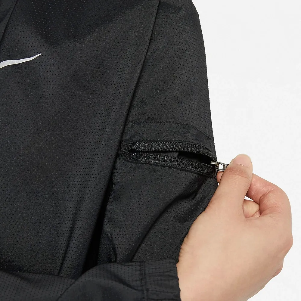 Light Running Hooded Jacket Black фото
