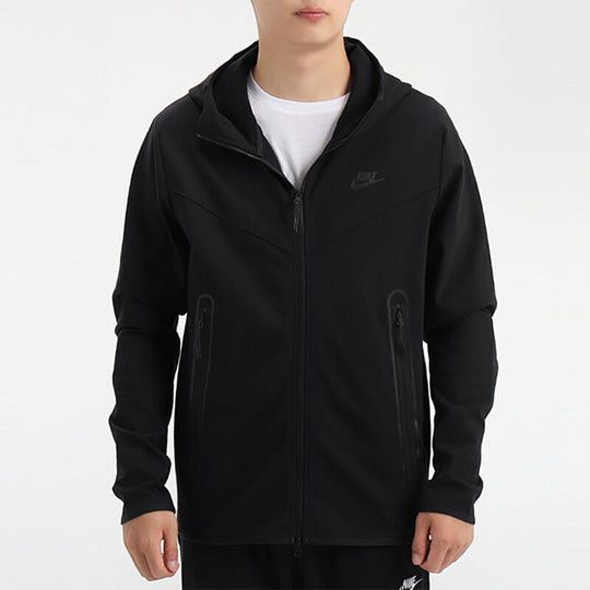 Breathable Windproof Hooded Jacket Black фото