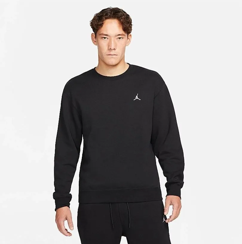 Casual Fleece Sweatshirt Black
