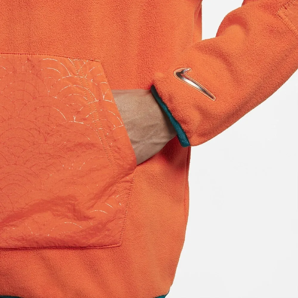 Chinese New Year's Terma-Fit Loose Kangaroo Sweatshirt Orange фото