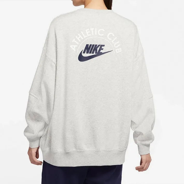 Oversize Athletic Club Fleece Sweatshrt Grey фото