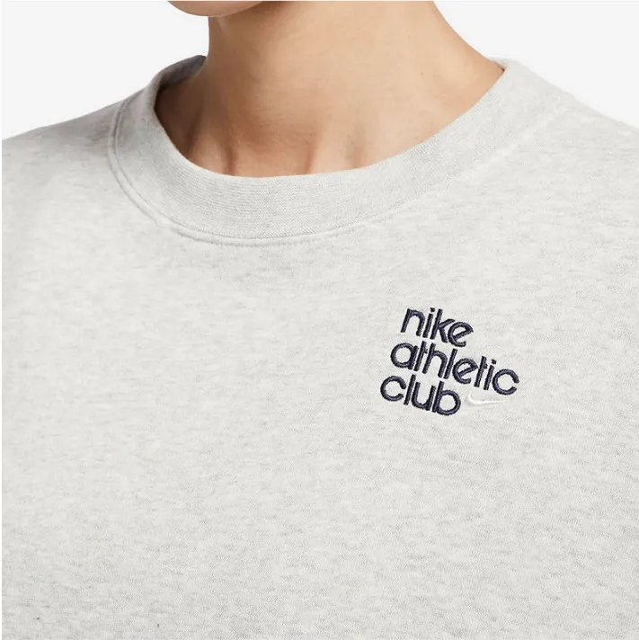 Oversize Athletic Club Fleece Sweatshrt Grey фото