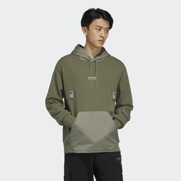 Adventure Crew Hoodie Army Green фото