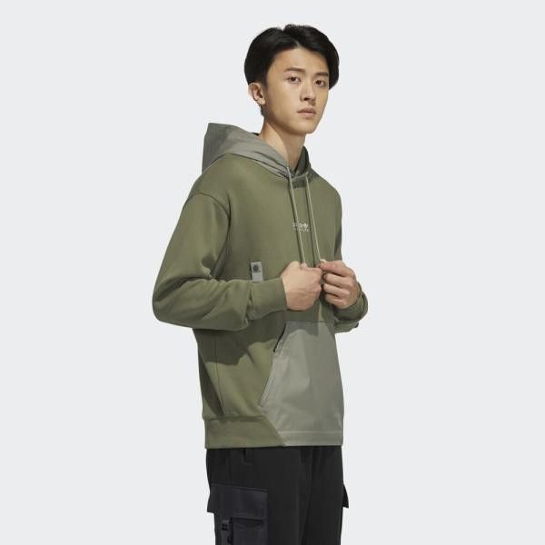 Adventure Crew Hoodie Army Green фото