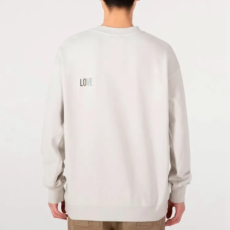 Essential Love Crew Sweatshirt Light Beige фото