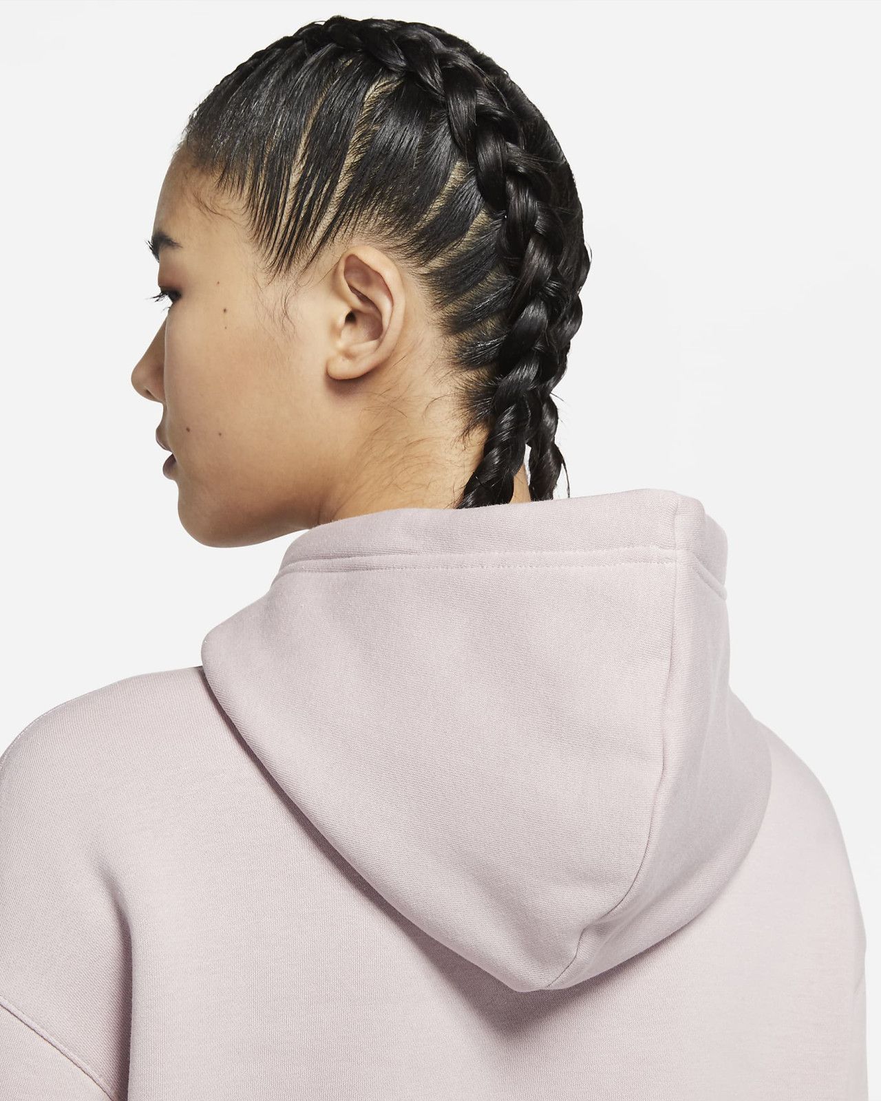 Essential Fleece Hoodie Champagne White фото