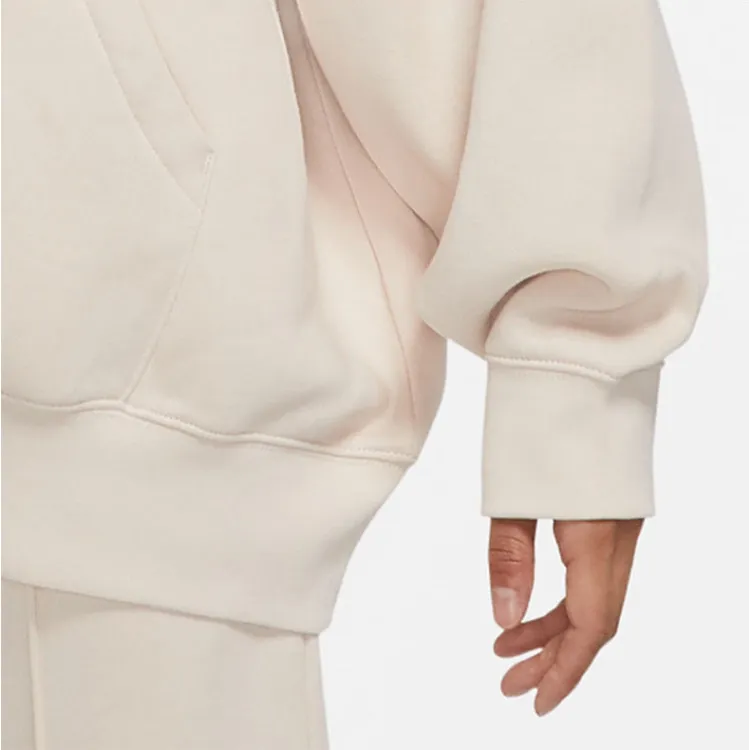 Zip Oversize Kangaroo Light Beige фото