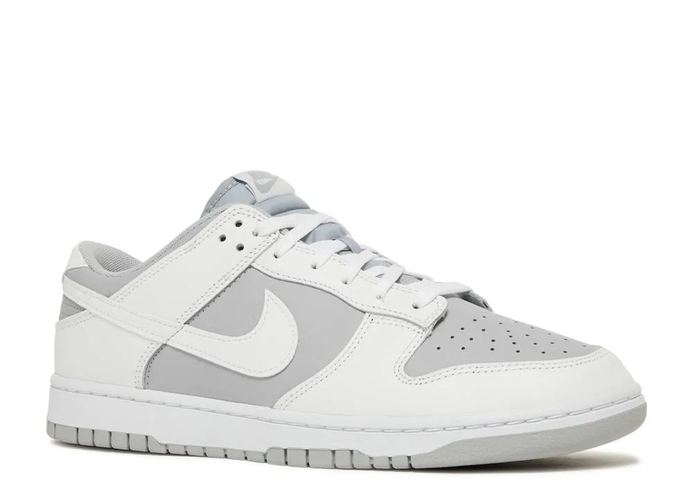 Dunk Low White Neutral Grey фото