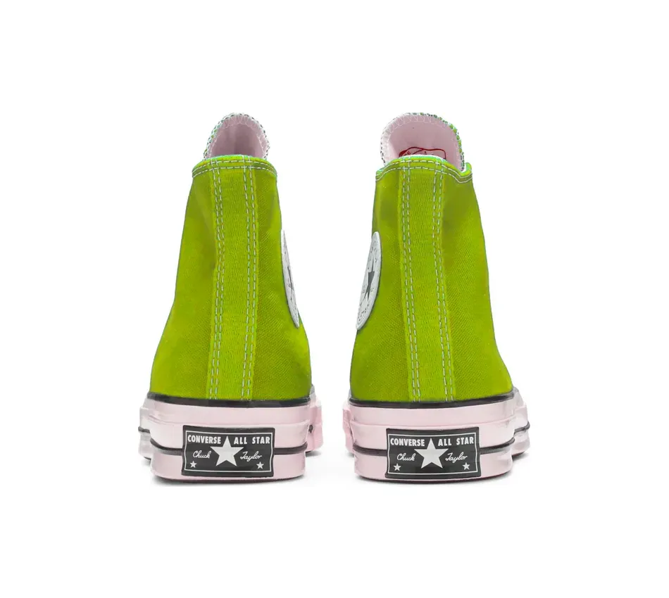 Chuck Taylor High Lime Twist\Egret\Black