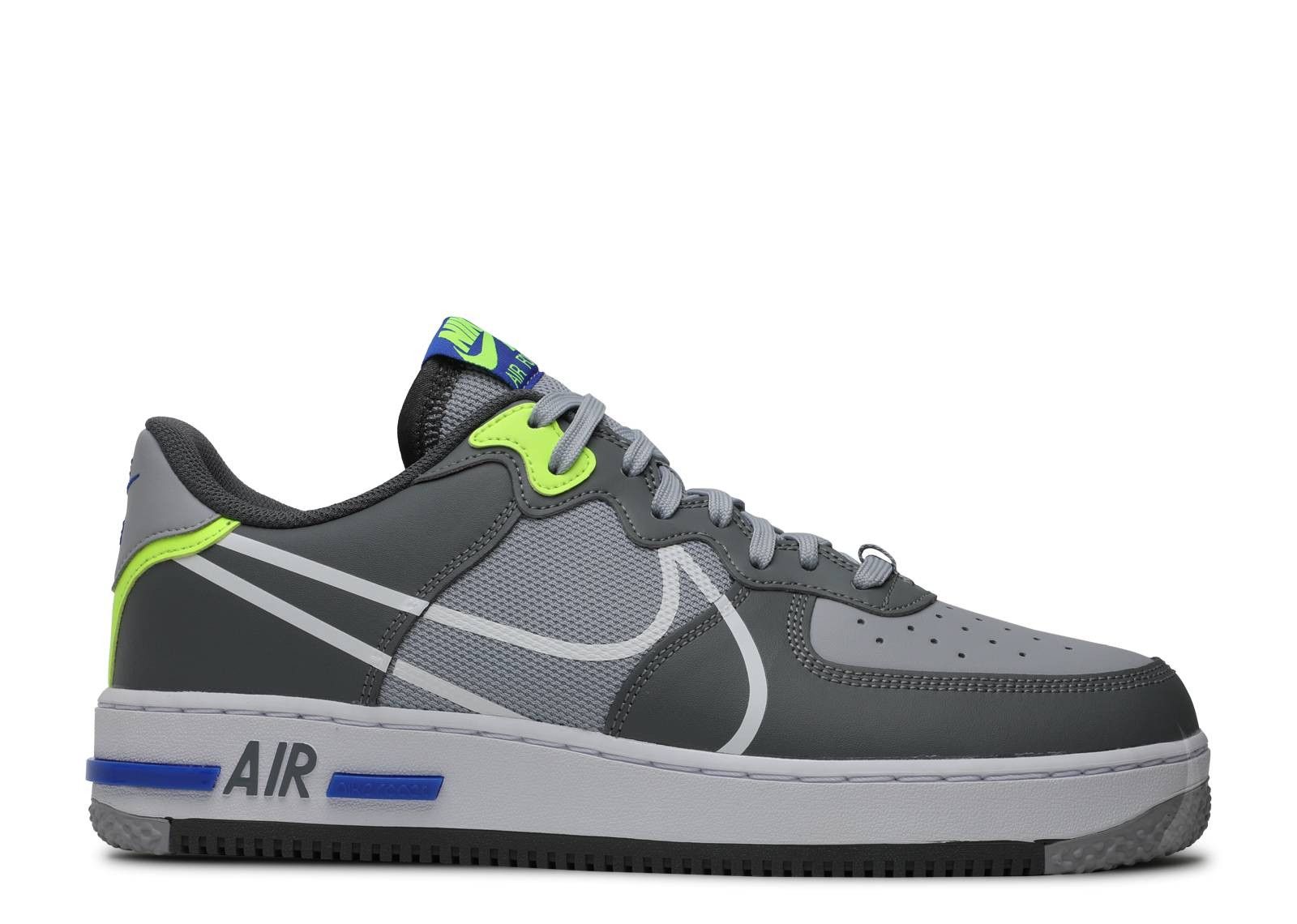 Air Force 1 Low 1 React Wolf Grey (2020) фото