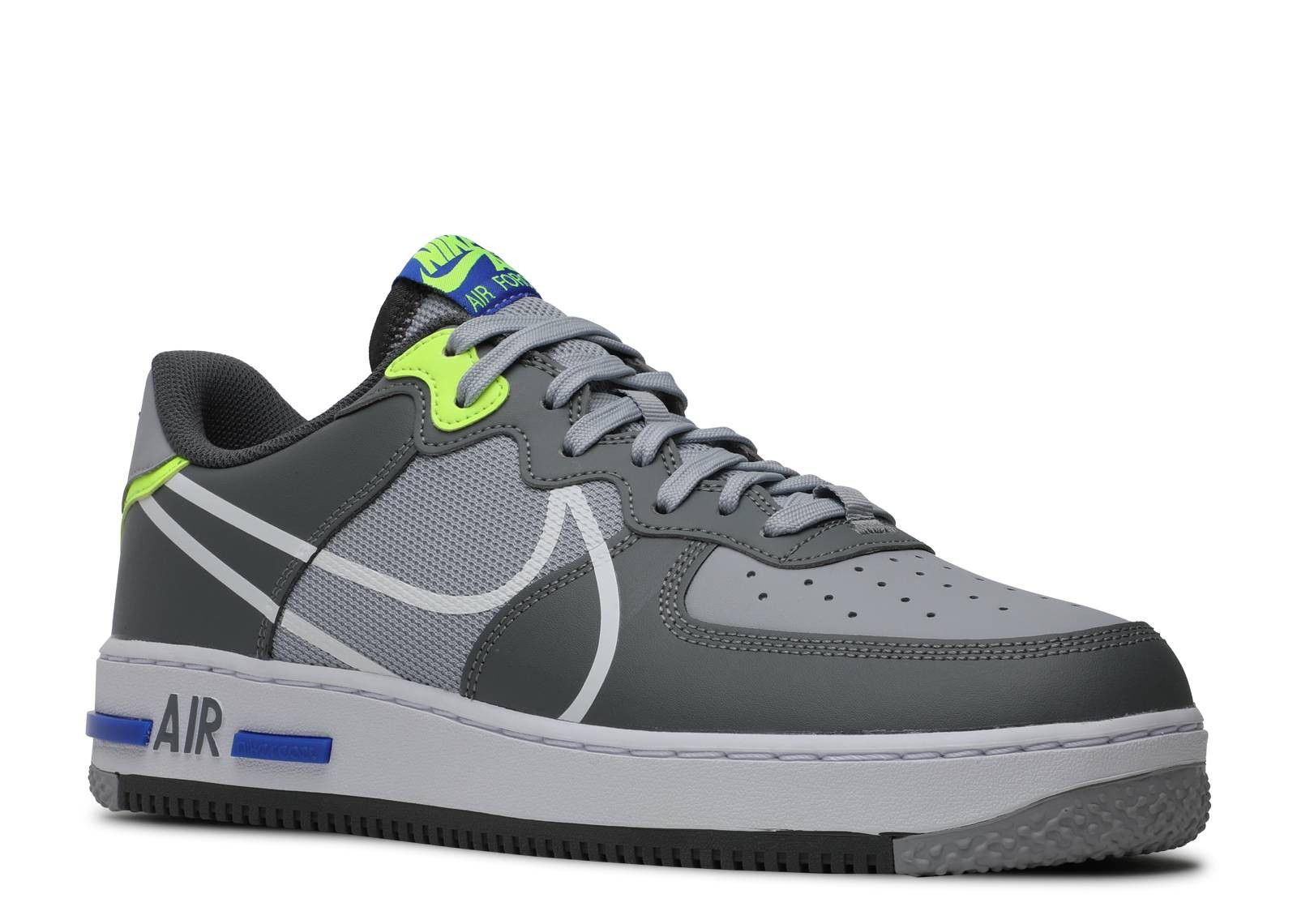 Air Force 1 Low 1 React Wolf Grey (2020) фото