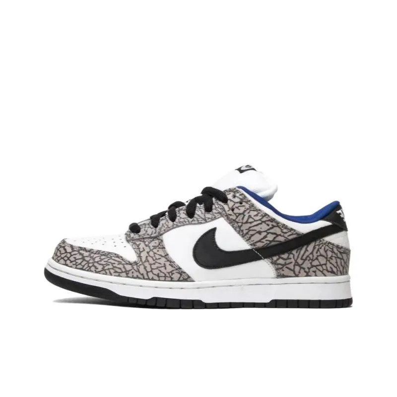 Dunk Low X Supreme SB White Cement фото