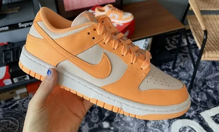Dunk Low Peach Cream фото