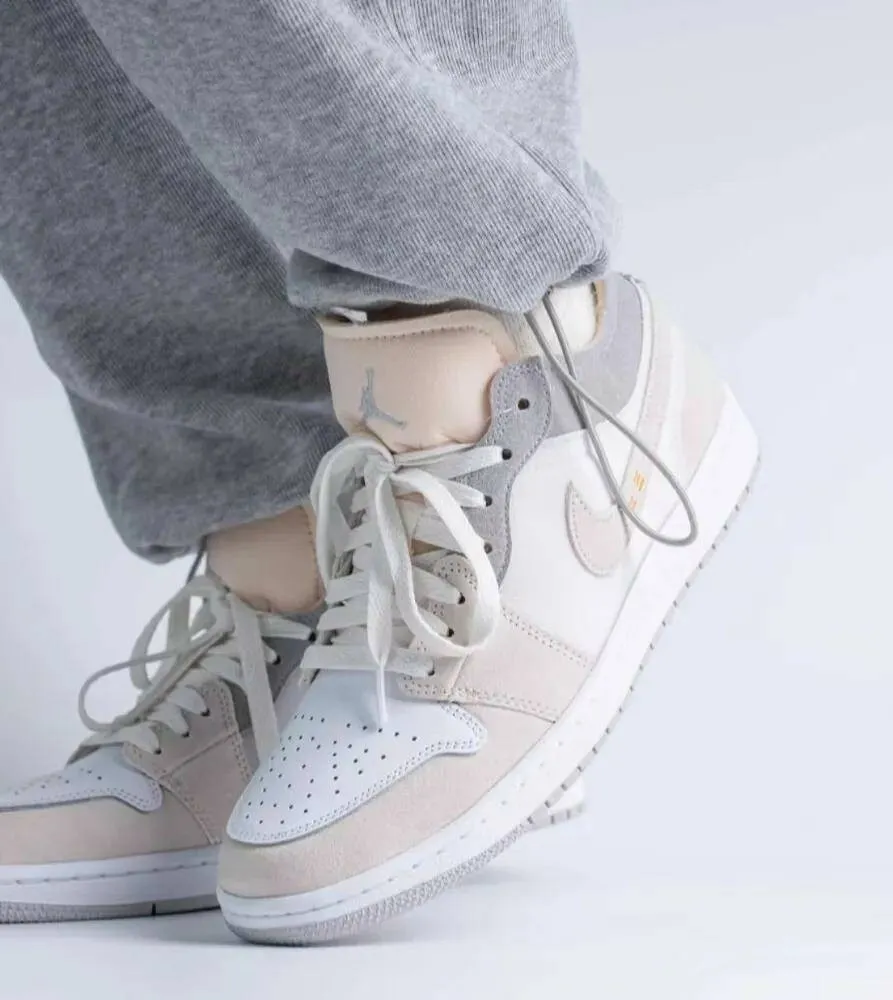 Air Jordan 1 Low Se Craft Inside Cut фото