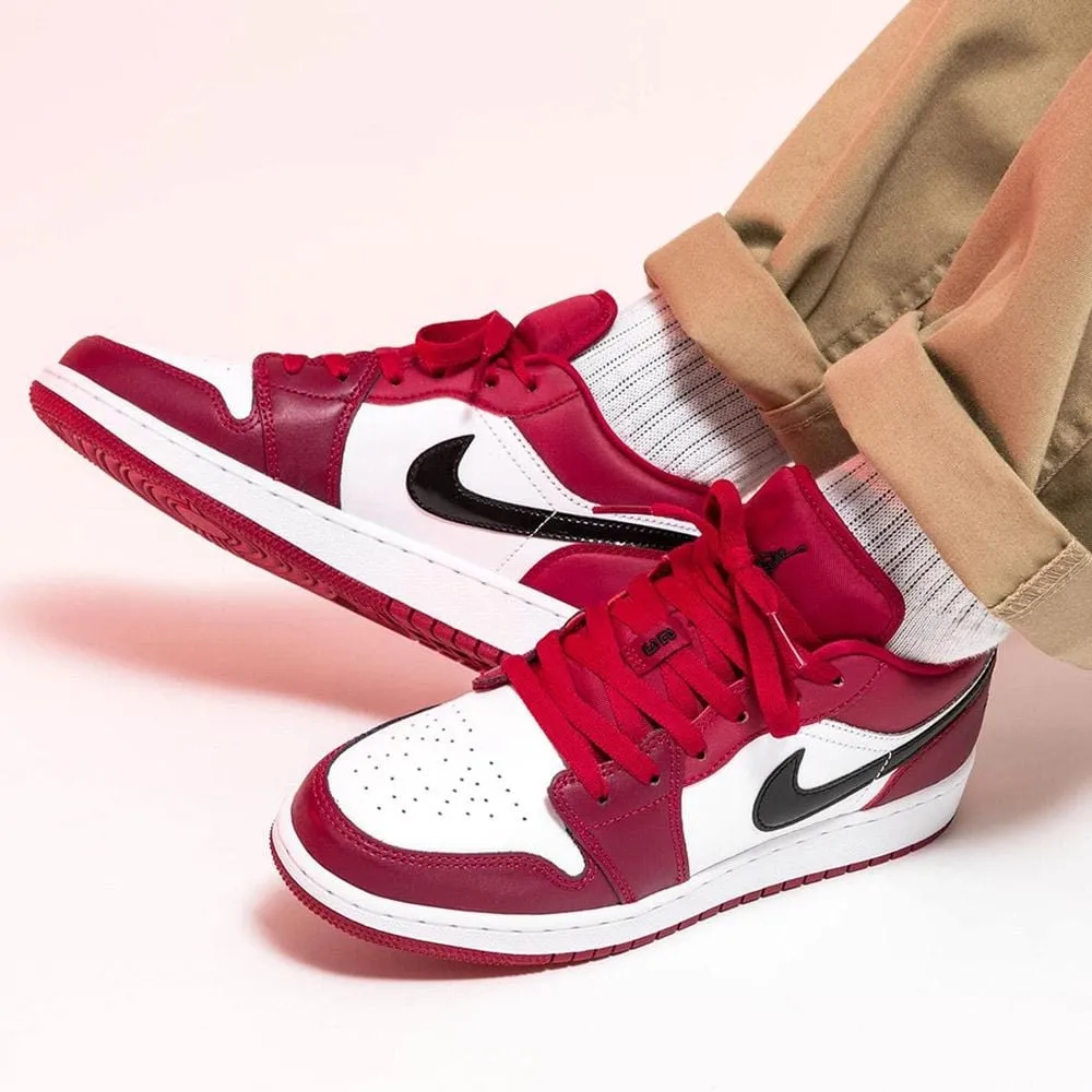 Air Jordan 1 Low Noble Red (2019) фото