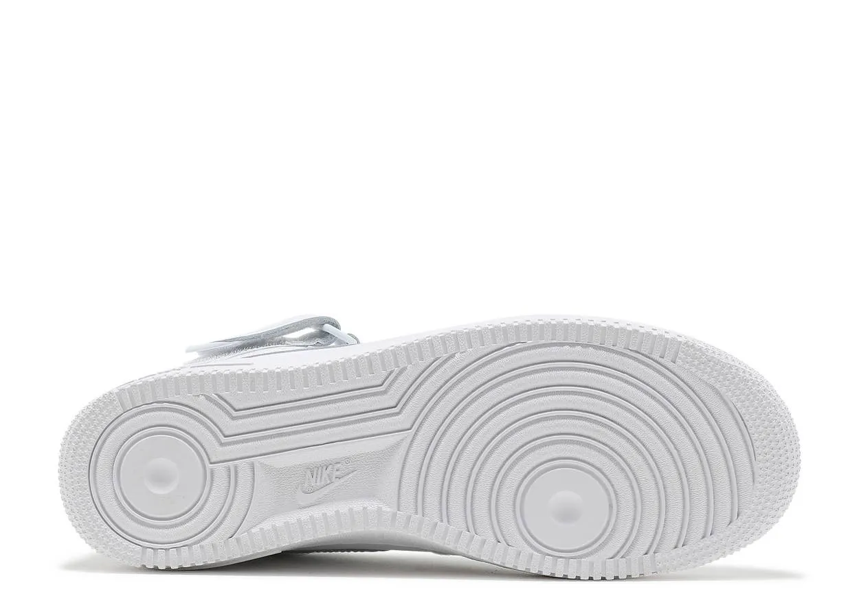 Air Force 1 Mid 07 Triple White фото