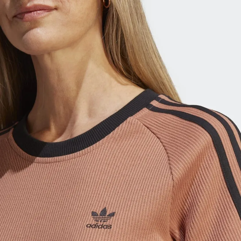 3-Stripes Slim Tee Brown фото