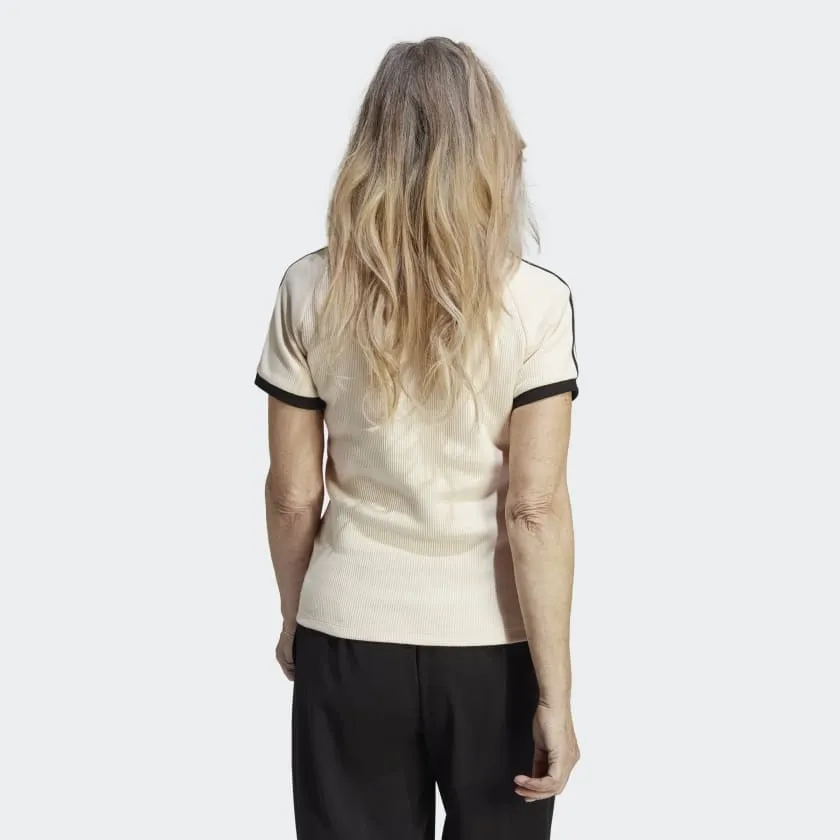 3-Stripes Slim Tee White фото
