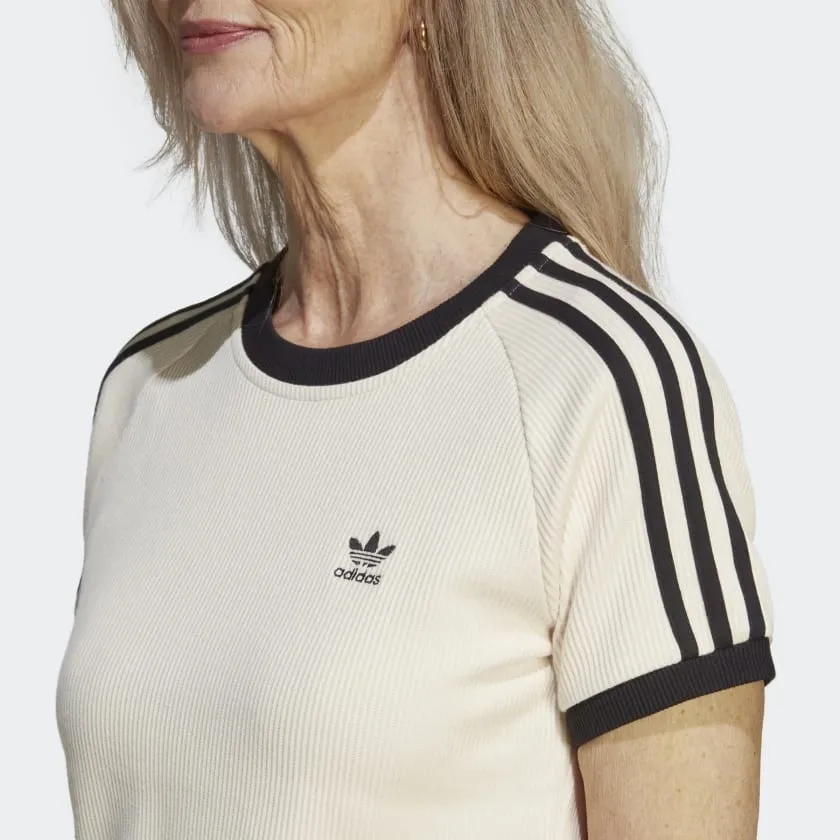 3-Stripes Slim Tee White фото