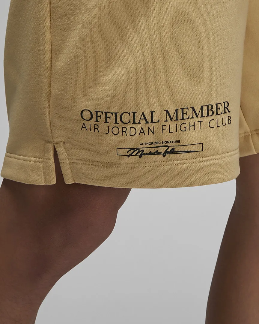 Flight Fleece Shorts Beige фото