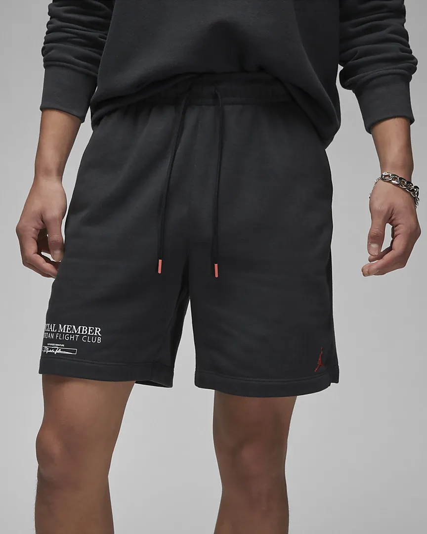 Flight Fleece Shorts Black фото