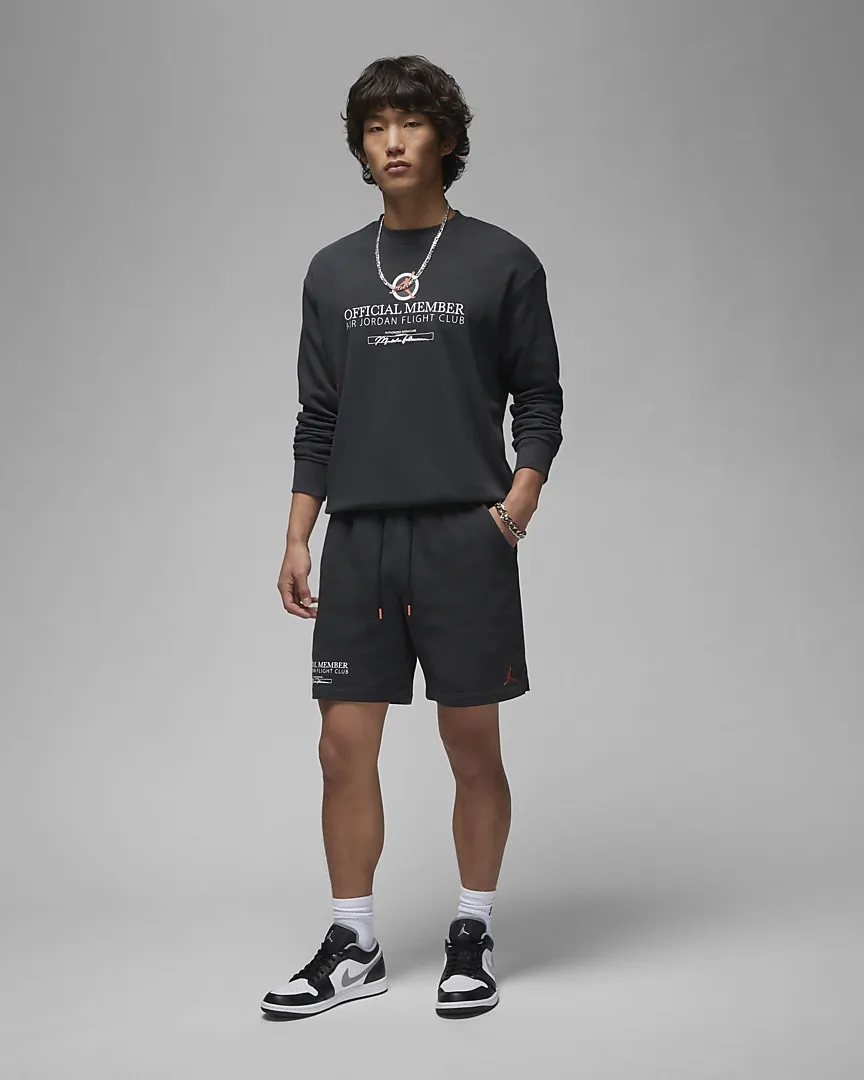 Flight Fleece Shorts Black фото